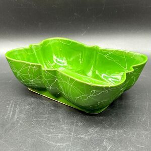 Shawnee USA 151 Planter Butterfly Shaped Swirly Design Vintage Pine Green (F)